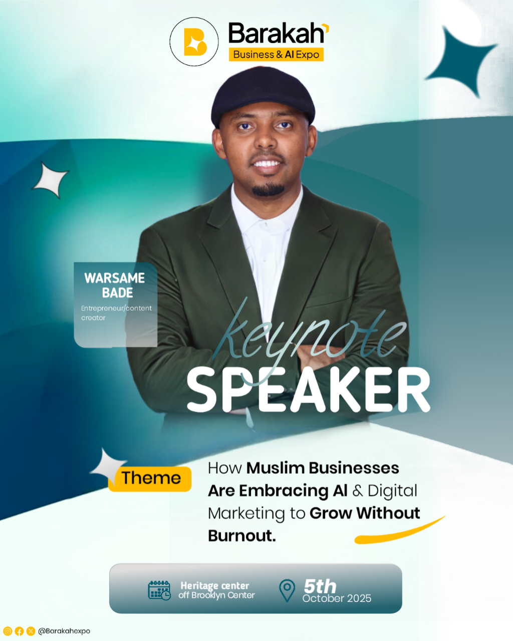 Warsame - Speaker